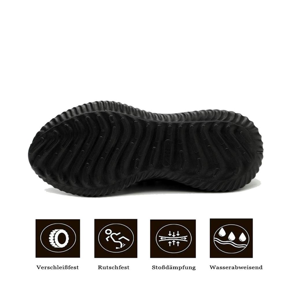 Ultimativer Komfort und Sicherheit Leichte Stahlkappe Sneaker für Damen und Herren atmungsaktiv und sportlich. Größe 35-46. Holen Sie sich Ihre BESKEE Sneaker jetzt