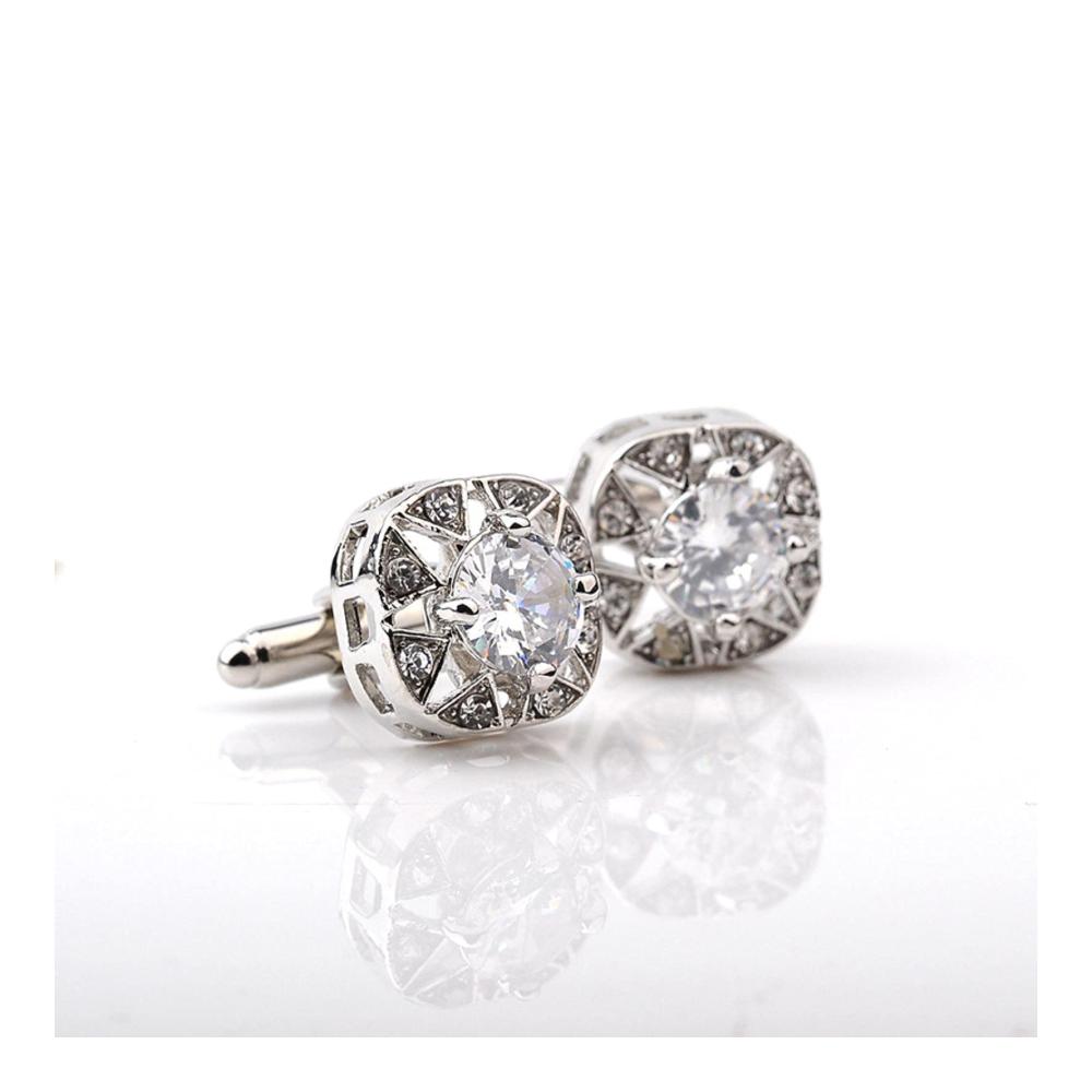 Entdecken Sie den Glanz Luxuriöse Kristall-Zirkon-Manschettenknöpfe für Eleganz und Stil. Perfekt für klassische Hemden und besondere Anlässe. Ein Hauch von Glamour für jede Gelegenheit