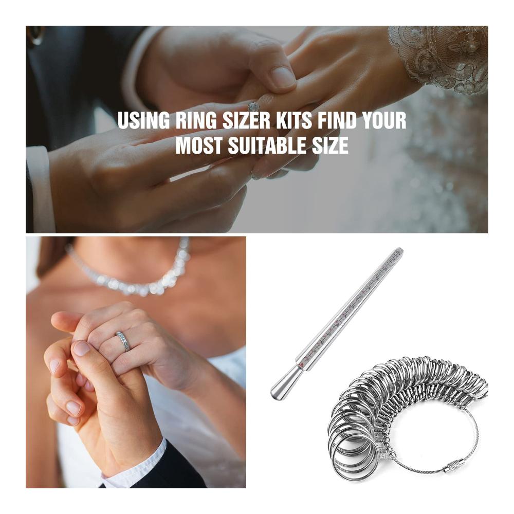 Entdecken Sie die Präzision Ringgrößenmesser-Set für den perfekten Sitz! Messdorn Ringstock und mehr für UK EU USA & Schweiz. Alles in einem Set