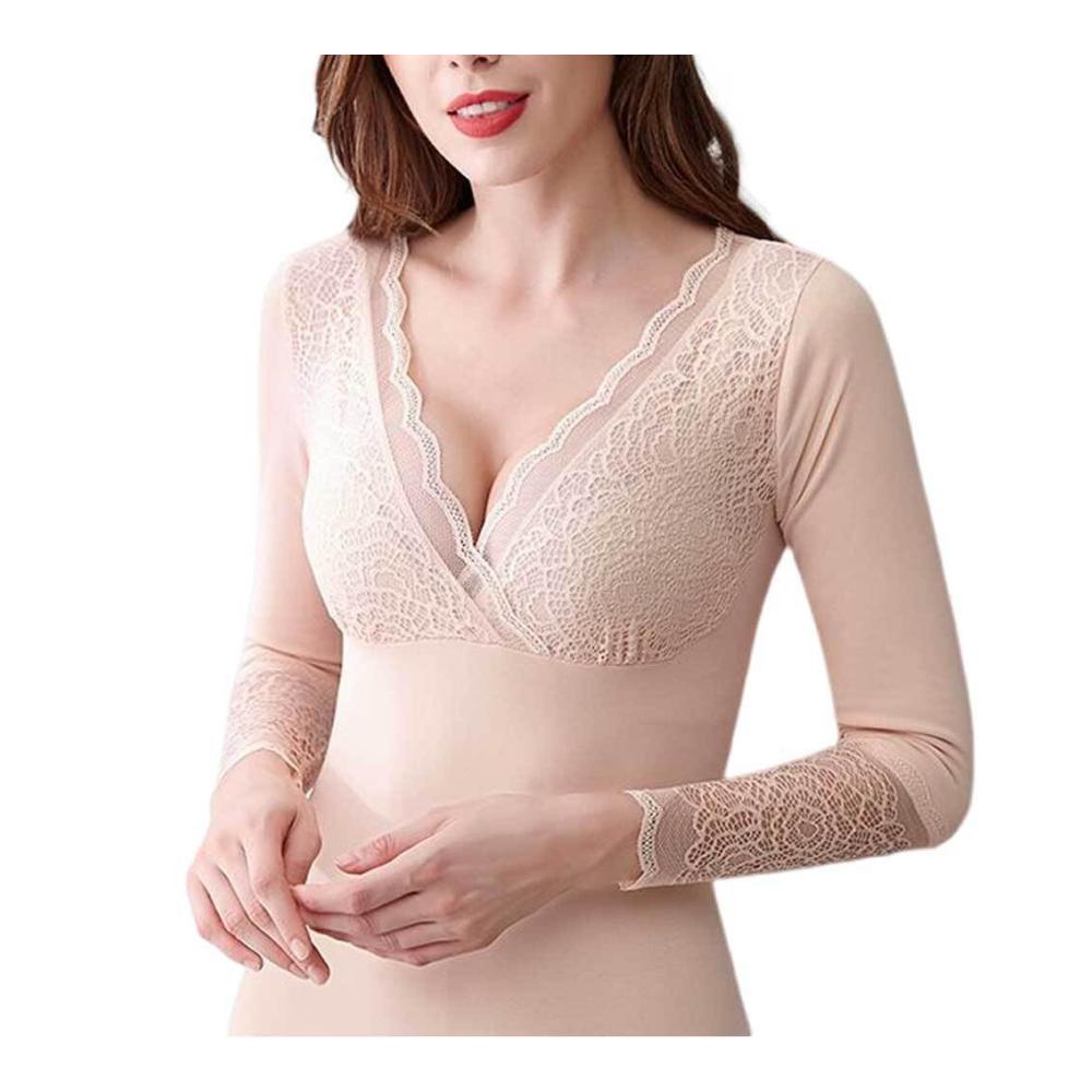 Exklusiver Frauen Pullover Samt gefüttert V-Ausschnitt Langarm Herbst/Winter Slim Fit. Perfekt für drinnen und draußen. Holen Sie sich jetzt das ultimative Oberteil