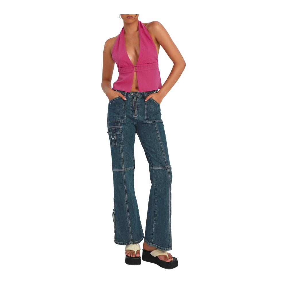 Entdecken Sie den ultimativen Stil Tanktops & Träger-Tops für Damen! Perfekt für den Sommer - Rückenfrei Halfter Y2K-Designs und mehr. Holen Sie sich Ihre neuen Favoriten jetzt