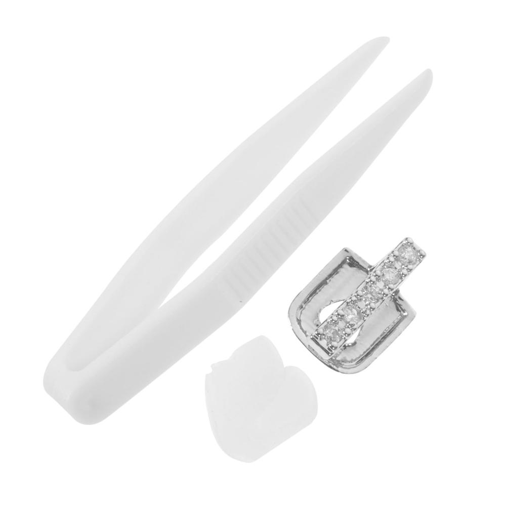 Luxuriöse Schmuck-Sets Diamantbesetzte Grillzähne Vampirzahn-Kappen & mehr – Glanzvolle Accessoires für Halloween-Cosplay & besondere Anlässe! Entdecke jetzt