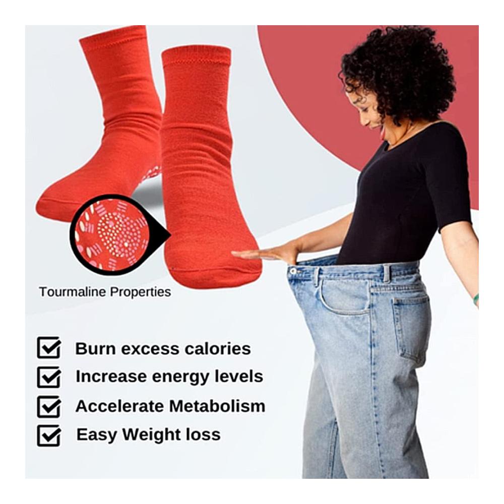 Erleben Sie Wohlbefinden mit unseren Selbstheizenden Socken aus Turmalin Veinesheal Thermotherapeutische Socken für Gesundheit und Komfort – 5 Paar Slimming Socken für Ihre tägliche Pflege