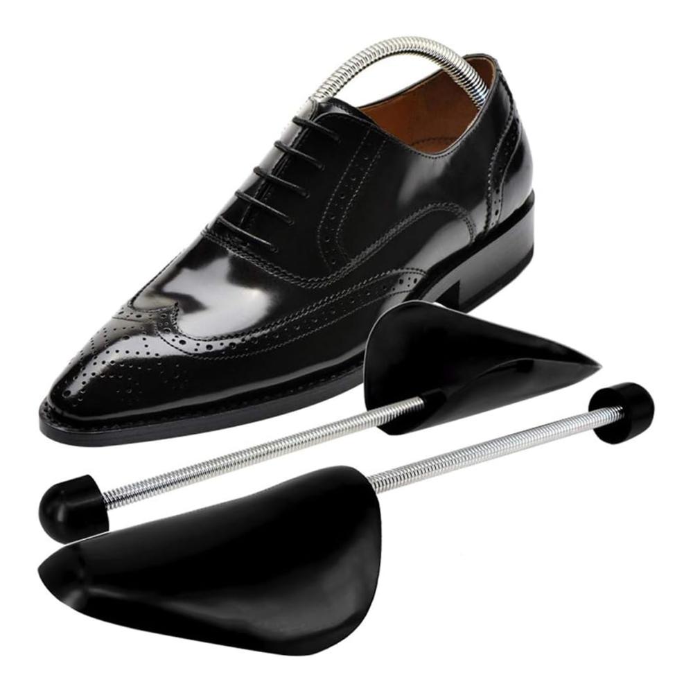 Erhalten Sie Ihre Schuhe in Topform! Verstellbare Kunststofffedern Schuhspanner - Formbewahrer für Männer und Frauen (3 Paar