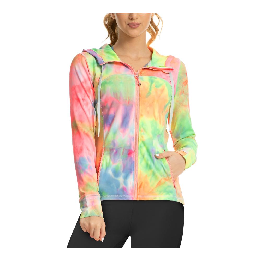 Gelb-rosa Tie-dye