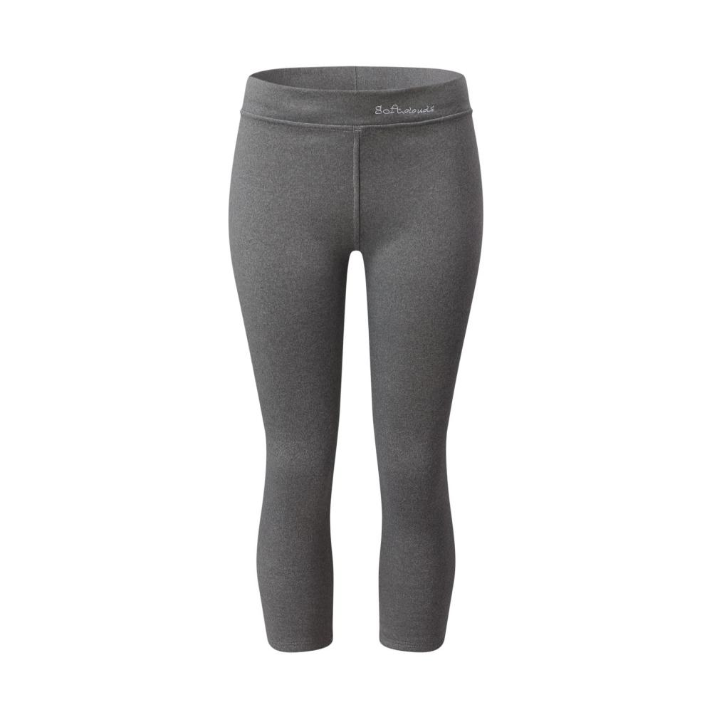 Stilvolle Damen Herbst/Winter Plus Size Hose Hoch taillierte Motorradunterwäsche-kompatible Unterteile in Dark Gray XXXL. Verdickt für Wärme und Komfort