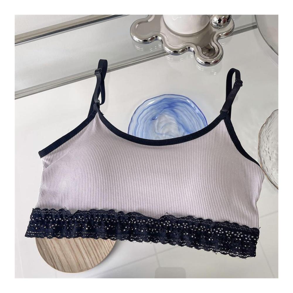 Komfortable Mastektomie BHs 6er-Pack BHs für kleine Brust mit abnehmbaren Brustpolstern. Perfektes Geschenk für junge Mädchen. Drahtlose Bralettes für maximalen Komfort