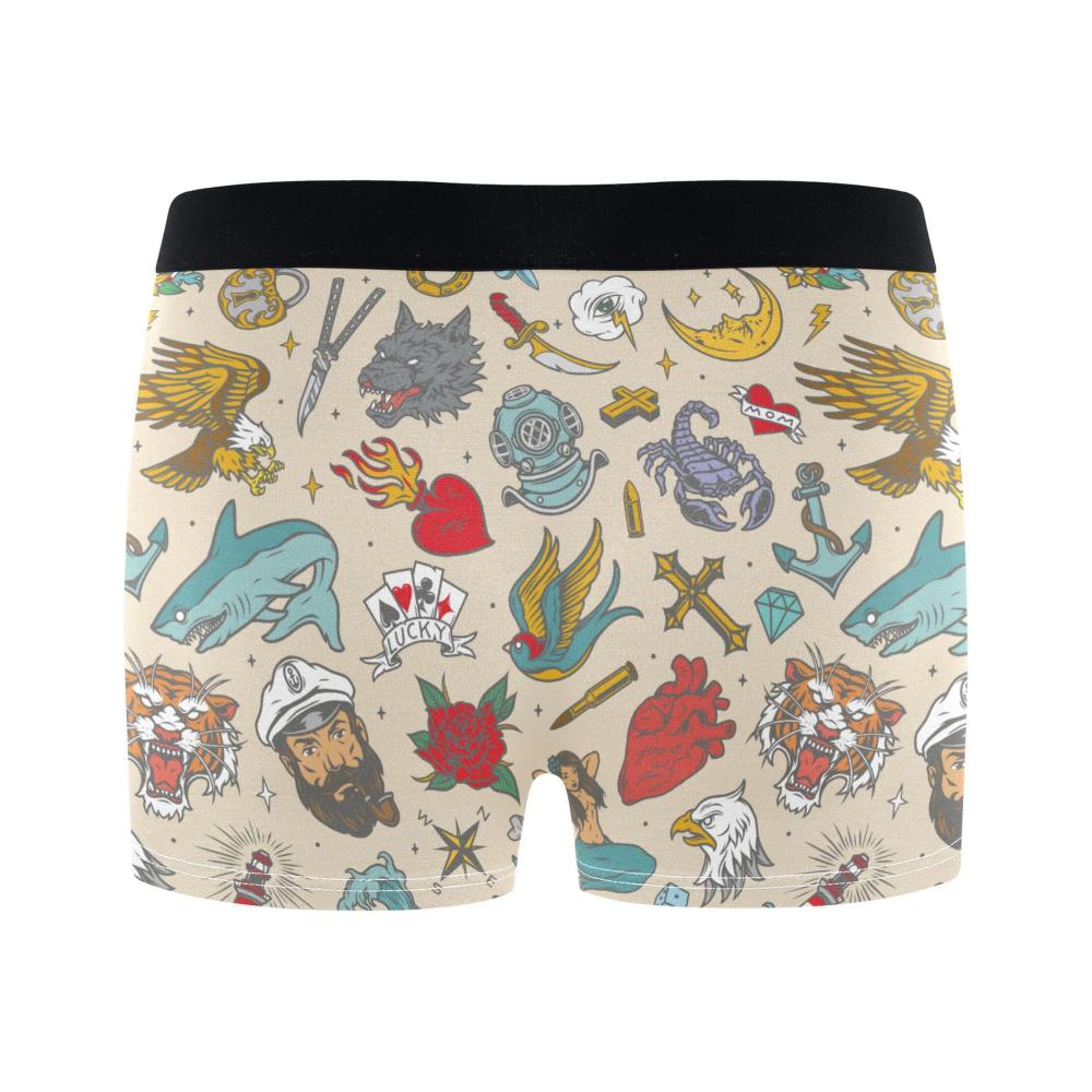 Entdecke den Retro-Stil Vintage Sea Viking Boxershorts für Herren in Größe S - Perfekte Laufunterwäsche mit maritimem Flair! Jetzt zugreifen und stilvoll durchstarten