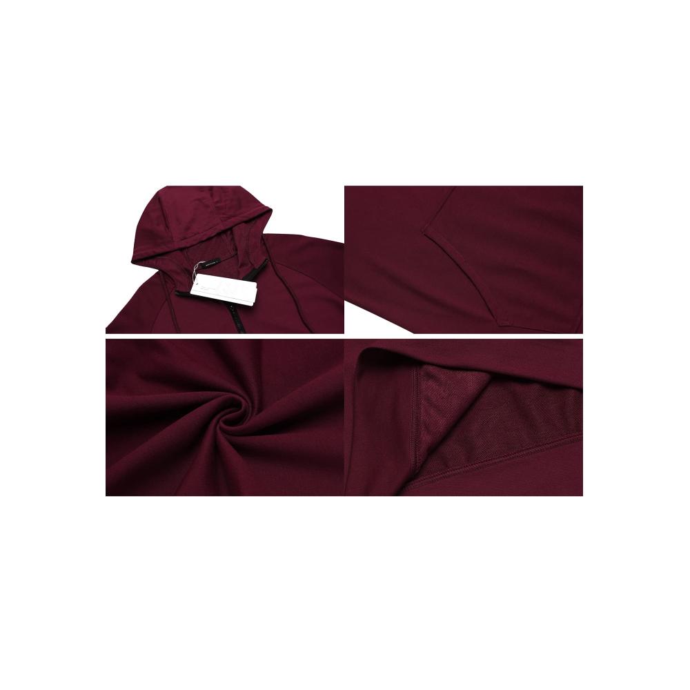 Einzigartiger Kapuzenpullover für Herren Klassisches Langarmshirt Hoodie mit bequemen Sweatshirt-Taschen und ultimativer Wärme