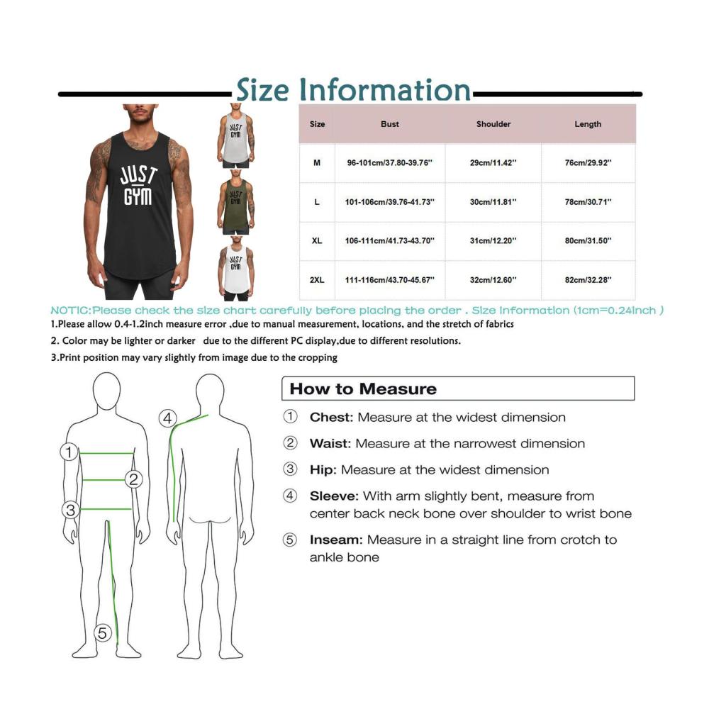 Herren Sport Tank Top für Muskelaufbau Bodybuilding Fitness Stringer Shirt Trainingsshirt für das Fitnessstudio ärmelloses Muskelshirt