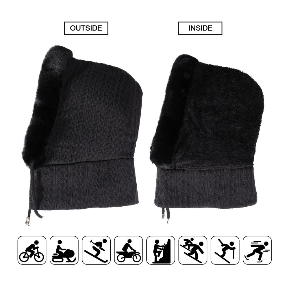 Ultimative Wärme und Stil Sturmhaube Gesichtsmaske für Damen | Winddicht verstellbar vielseitig einsetzbar | Perfekt zum Skifahren Radfahren | Premium Winteraccessoire