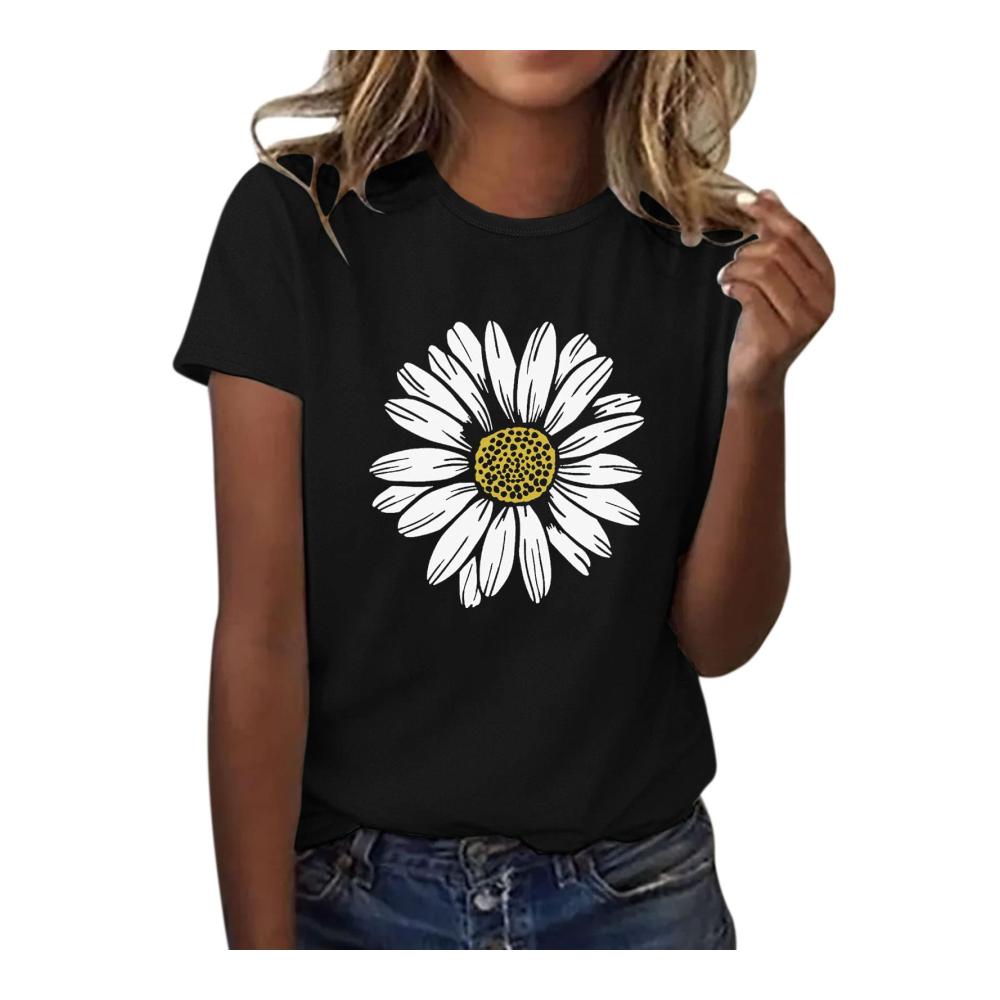 Stilvolle Langarmshirts für Damen Geblümtes Design in Übergrößen elegant und lässig. Perfektes Y2K-Oversize-Shirt mit Rundhalsausschnitt. Holen Sie sich Ihren neuen Favoriten