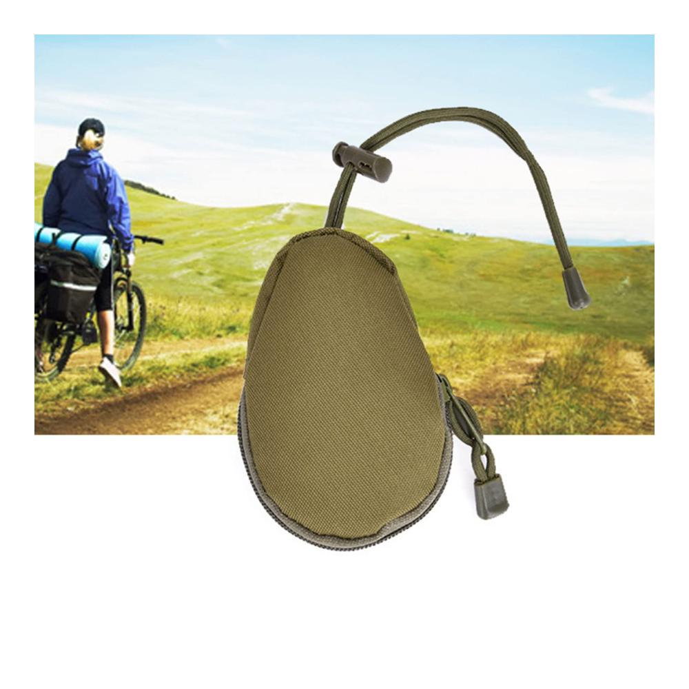 Organisiert und stilvoll Armee-Grün Geldklammernhalterung mit verstellbarem Riemen für Outdoor-Abenteuer. Praktische Mini-Tasche mit Reißverschluss für militärische Essentials