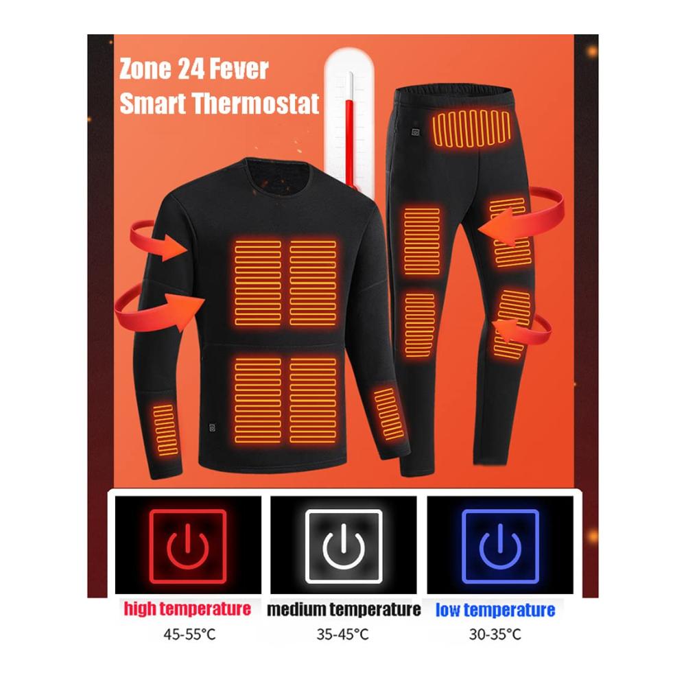 Erwärmen Sie Ihr Outfit mit unseren bequemen Oberteilen für Herren - USB-elektrische Heizung waschbares Fleece-Futter ultimative Wärme für jede Aktivität