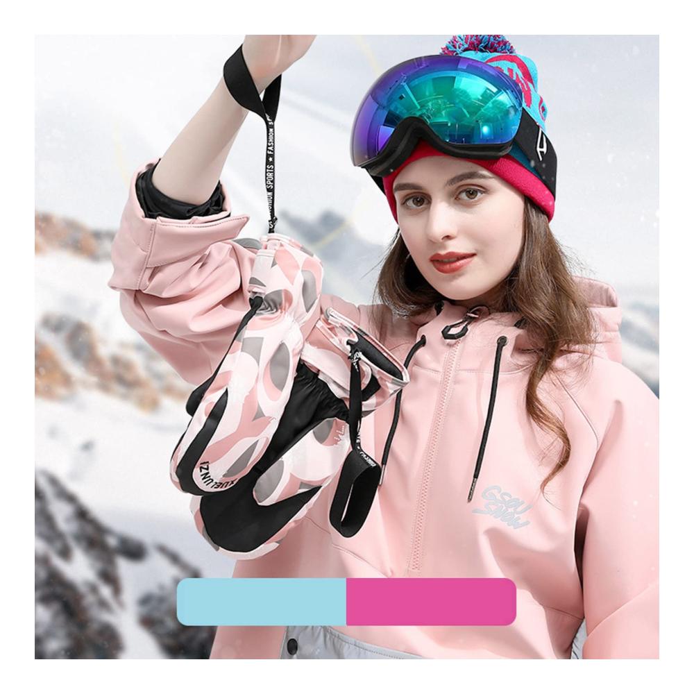 Ultimative Damen Winterhandschuhe für Outdoor-Sportarten Warm wasserdicht touchfähig! Ideal zum Skifahren Reiten und für kaltes Wetter. Jetzt zugreifen