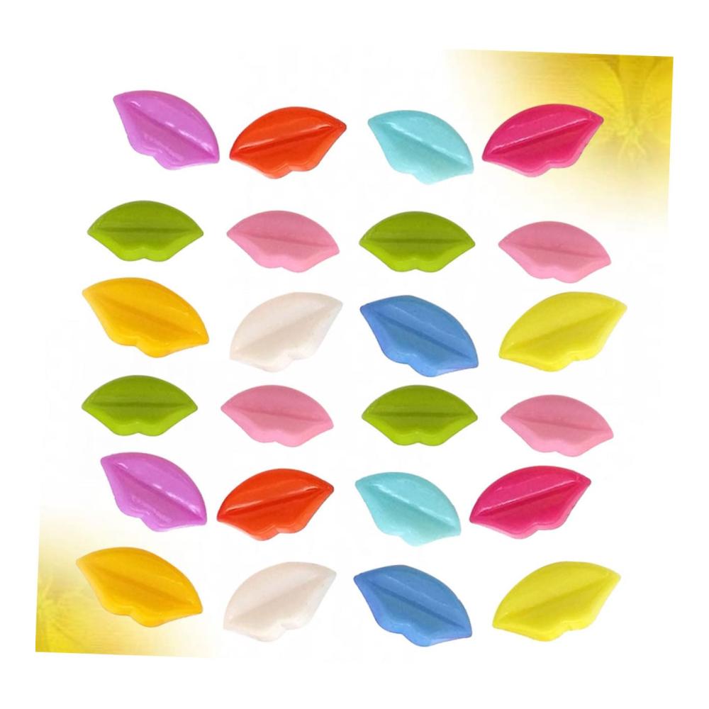 Entdecken Sie die Vielfalt der Click-Buttons 100er Packung mit Sicherheitsaugen farbigen Lippenformen und mehr für DIY Nähen Scrapbooking und Schmuckgestaltung