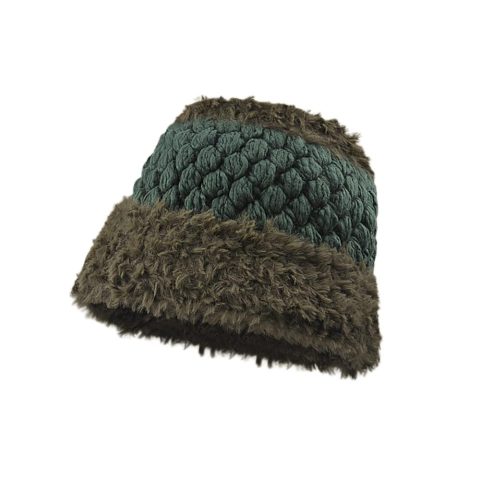 Entdecke den ultimativen Stil Kuscheliger Winter Kunstpelz Fischerhut mit breiter Krempe für kalte Tage! Perfekter Schutz und Trendsetter-Look in Einem