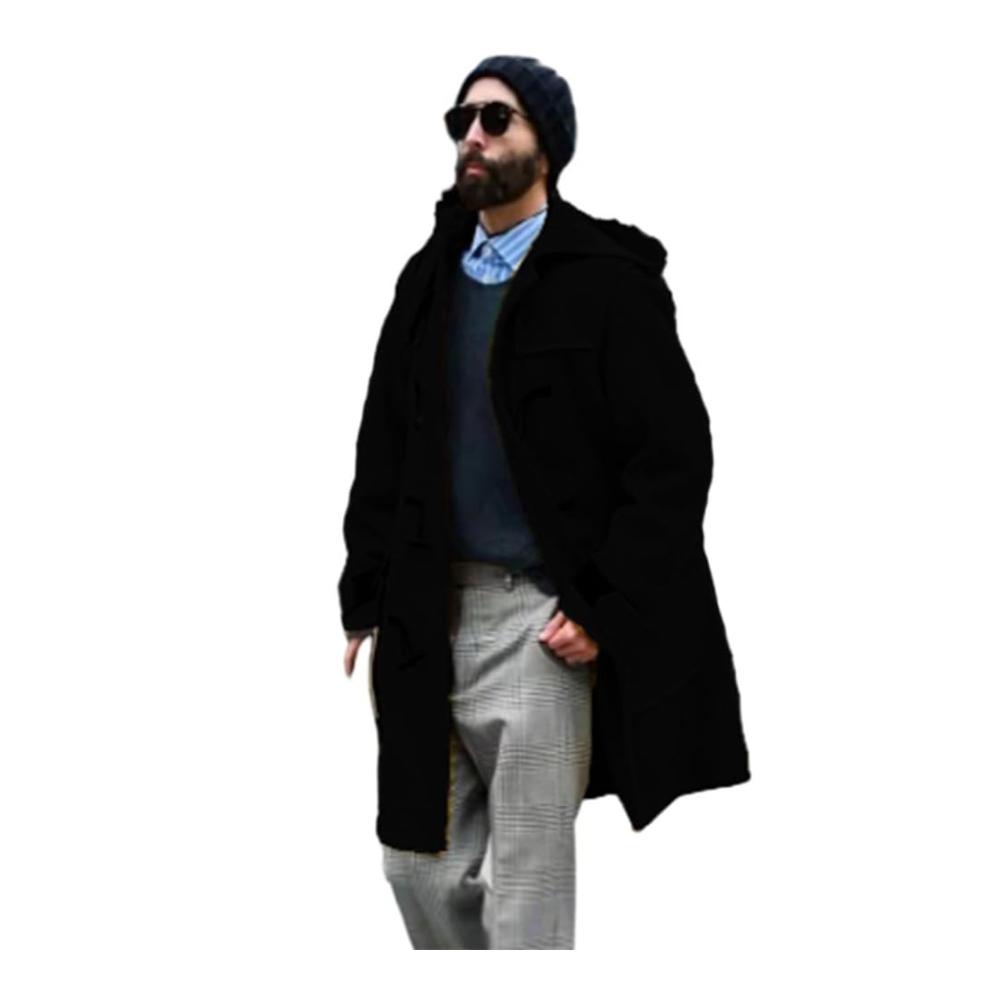Holen Sie sich den ultimativen Herrenmantel Stilvolle Einfachheit trifft auf Funktionalität! Perfekt für Herbst/Winter mit Basic Horn-Schnallen und All-Match-Design. Jetzt sichern