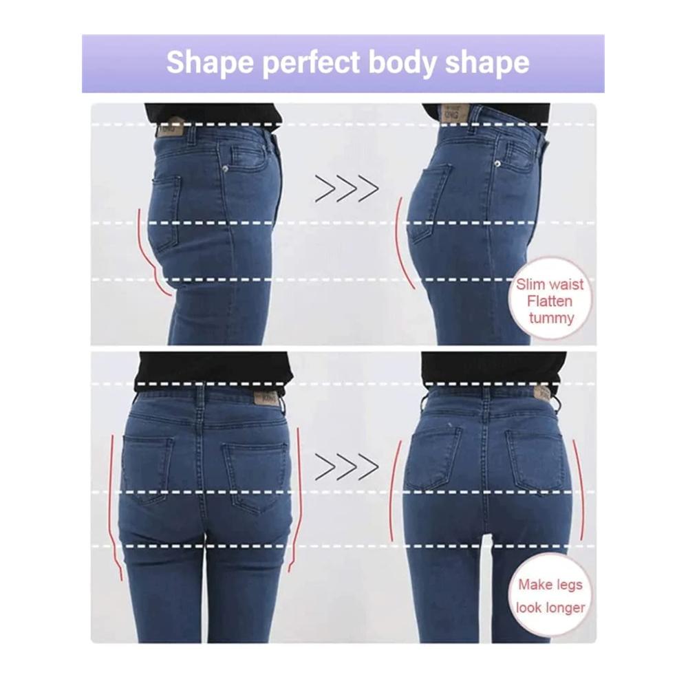 Perfekte Formgebung mit Miederslips für Frauen | Bauchkontrolle hoch tailliert und nahtlos | Body Shaper Shorts für eine umwerfende Silhouette