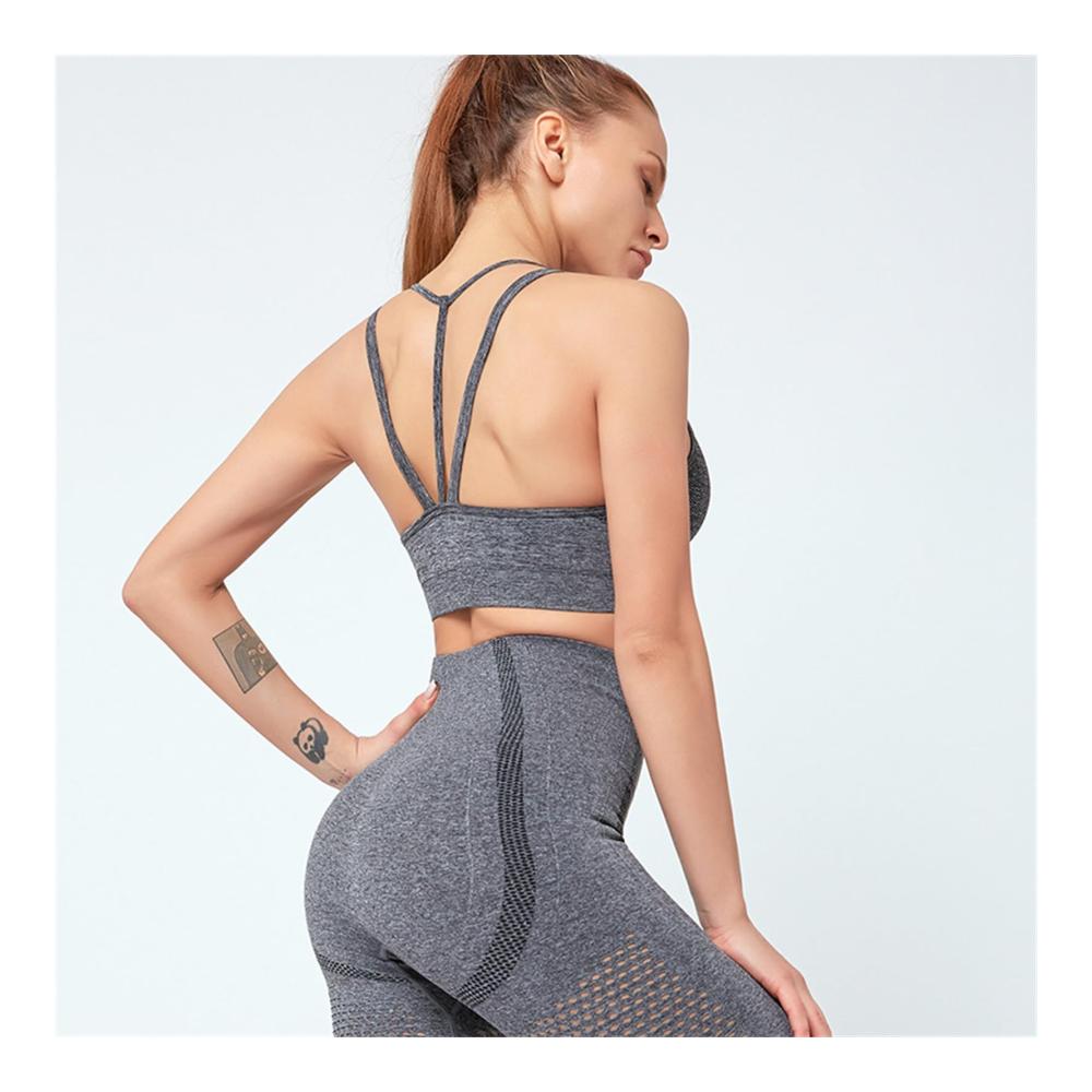 Workout-Sets für Damen Ober- und Unterteil für Training Yoga Fitness Gym