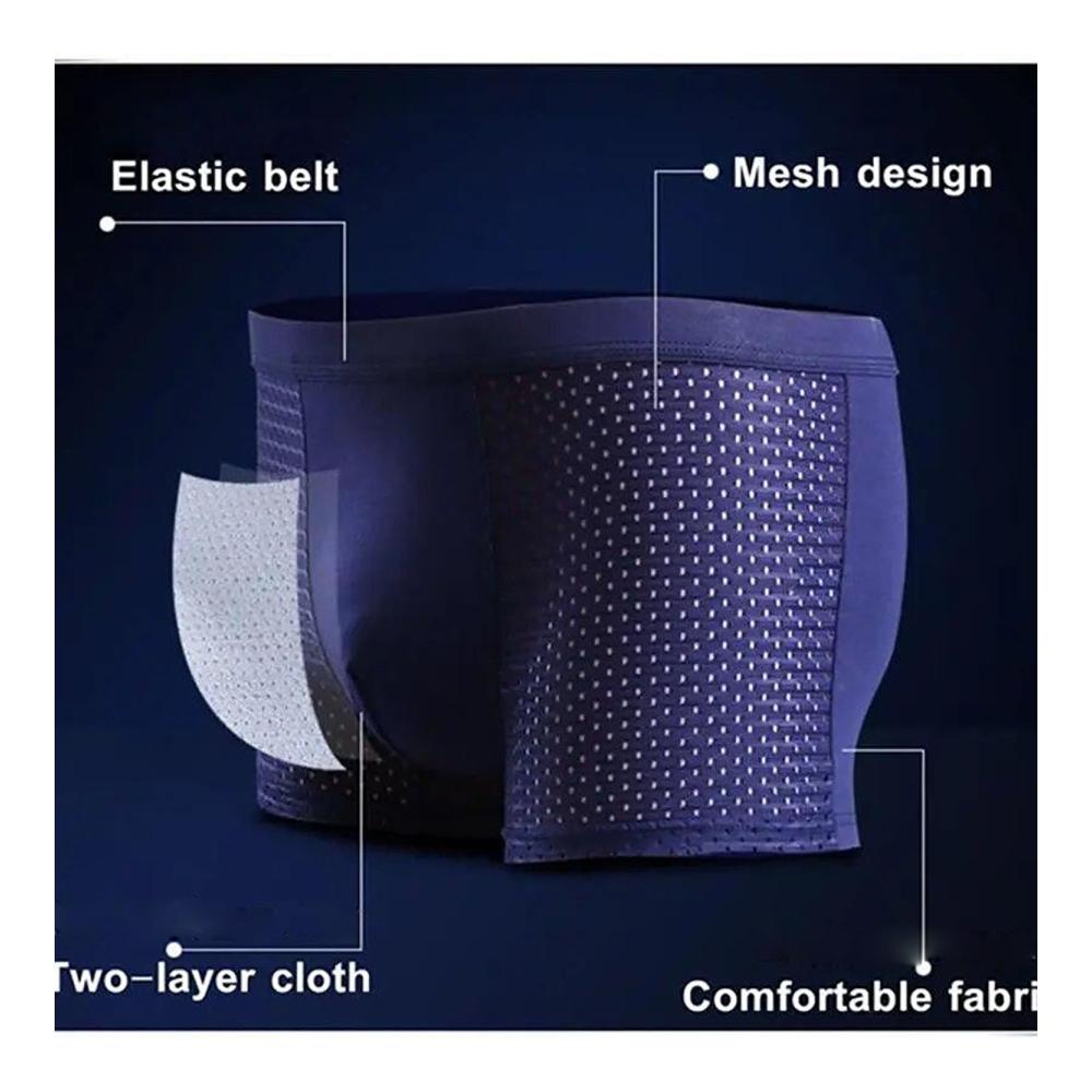 Ultimativer Komfort 4/8er-Pack Dropdaddy Bambus-Boxershorts aus Ice Silk für Männer! Atmungsaktiv luxuriös und langlebig. Jetzt die besten Unterhosen entdecken