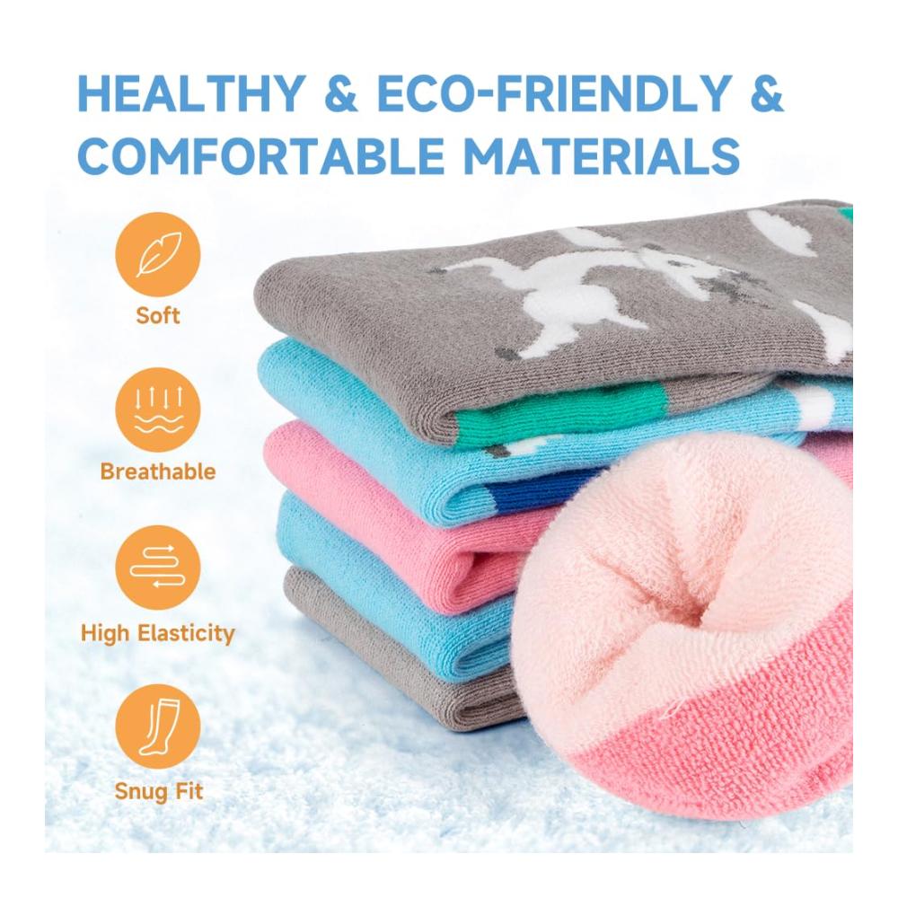 Entdecken Sie die ultimative Wärme Findway 2er-Pack Skisocken für Kinder - Winterliche Leistung mit atmungsaktiven Thermoeigenschaften und rutschfestem Design - Perfekt für Outdoor-Spaß