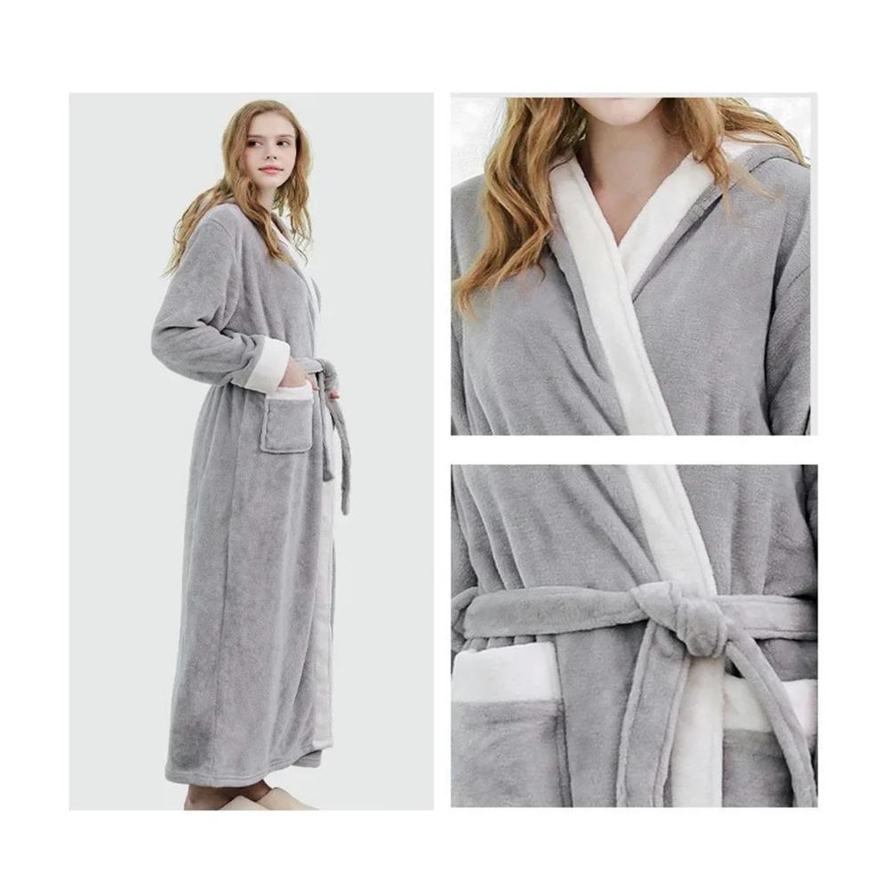 Gemütliche Winter-Nachthemden für Damen Flanell Loungewear in Übergröße. Perfekt für kalte Nächte! Jetzt entdecken und stilvoll schlafen gehen