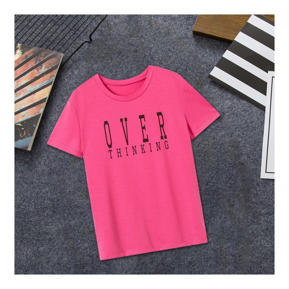 Damen T-Shirts Basic Outfits für Sport & Reisen Rundhalsausschnitt Ideales Valentinstagsgeschenk