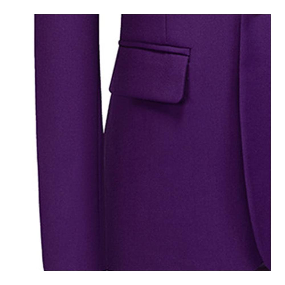 Einzigartiger Charme Exklusives Herren-Sakko Slim Fit & vielseitig einsetzbar. Ein Knopf für Raffinesse. Ideal für jeden Anlass! (6XL Violett