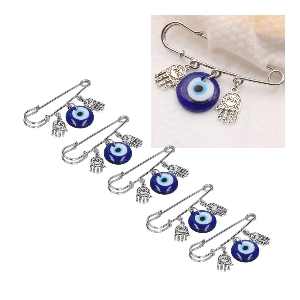 Einzigartige Evil Eye Brosche Premium-Qualität für stilvolle Akzente bei Partys Hochzeiten & zu Hause. Sichere Anstecknadeln für perfekten Halt