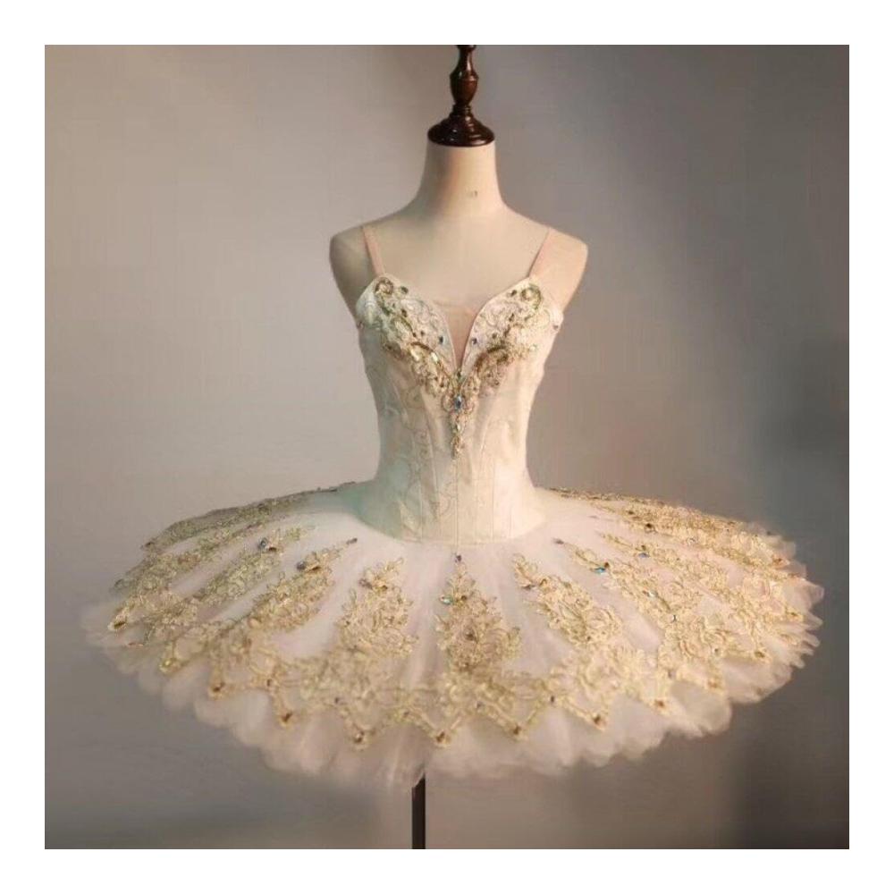 Perfekte Ballkleid Ergänzung Geschwollener Lolita Petticoat mit DREI Knochen für maximales Volumen - Ideal für Ballett Cosplay & mehr