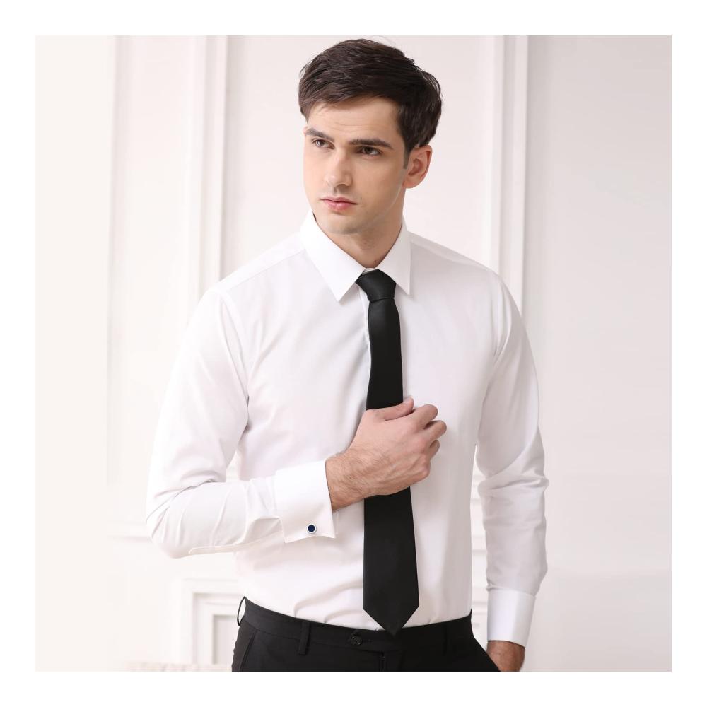 Elegante Edelstahl Manschettenknöpfe für Herren Romantische Hochzeit Accessoires I Love My Wife von Honey Bear - Einzigartige Runde Cufflinks MEHRWEG