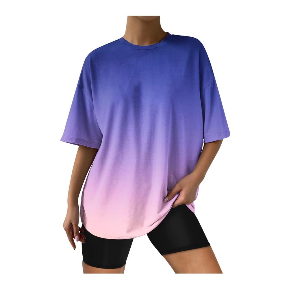 Stilvoll und vielseitig Langarmshirts für Damen in modischem Farbverlauf und lässigem Design. Perfekt für jeden Anlass! Entdecken Sie jetzt das Must-have