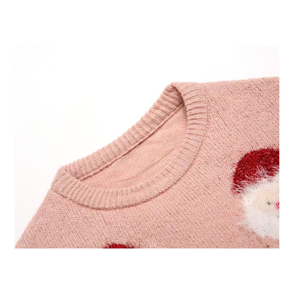 ADVRESF Lustige Hässliche Weihnachtspullover für Frauen XL Weihnachten Strickpullover rund Kragen Damen Pulli Xmas Wollpullover Langarm Winter Ugly Party Pullover
