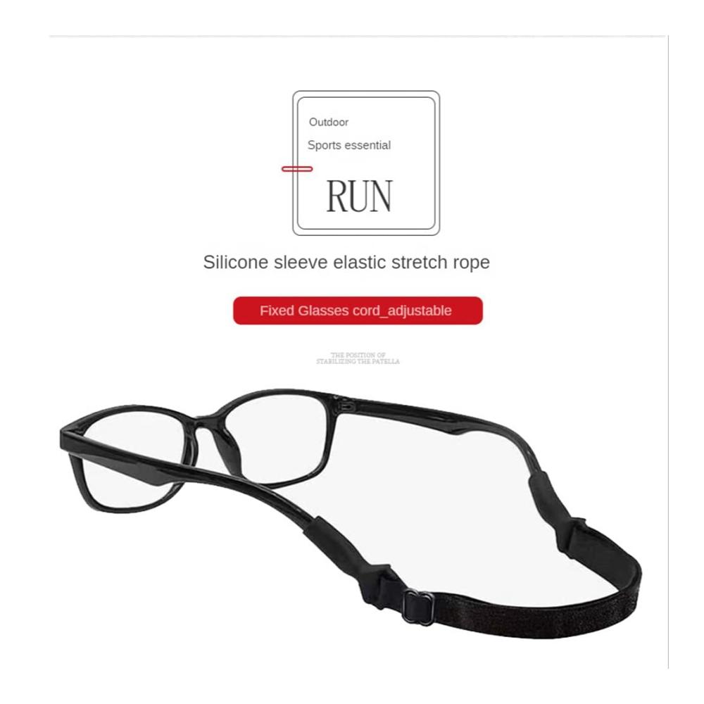 Sicherer Halt & Stil Verstellbare Brillenbänder & Ketten für Sport und Alltag | Komfortable Halterung für Sonnenbrillen | Universal-fit Design